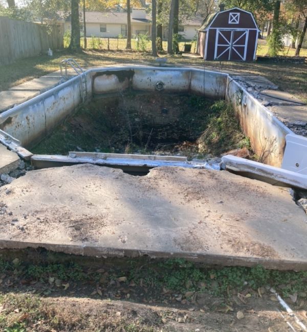 Pool to be Removed